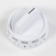 316102303 Range Oven Thermostat Control Knob, White - XPart Supply