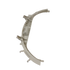Beige curved plastic component part from WE49X20697 dryer maintenance kit by XPart Supply