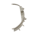 White curved plastic component from XPart Supply WE49X20697 dryer maintenance kit for appliance repair