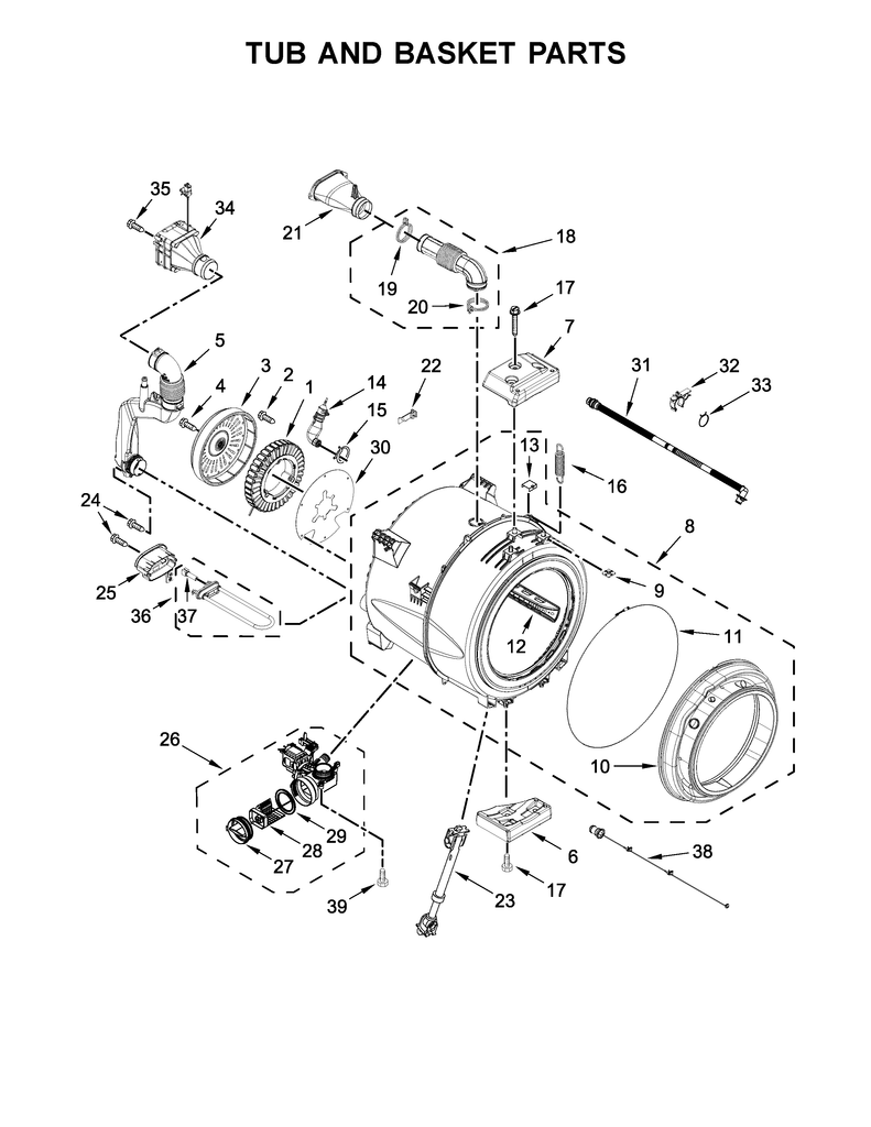 XP2119 Washer Door Boot Seal - XPart Supply