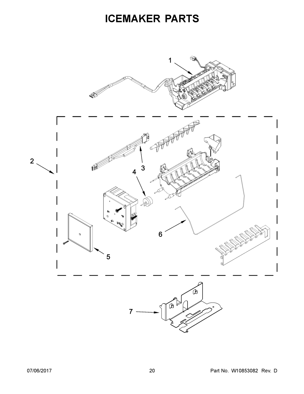 W11579560 Refrigerator Ice Maker - XPart Supply