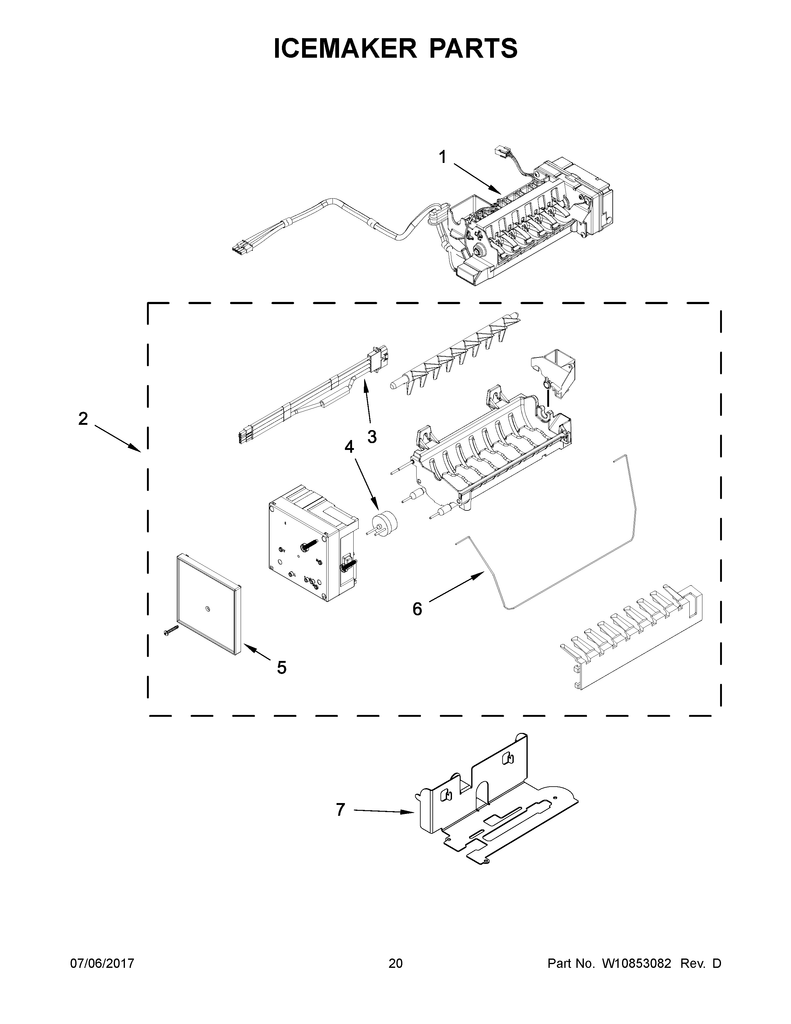 W11579560 Refrigerator Ice Maker - XPart Supply