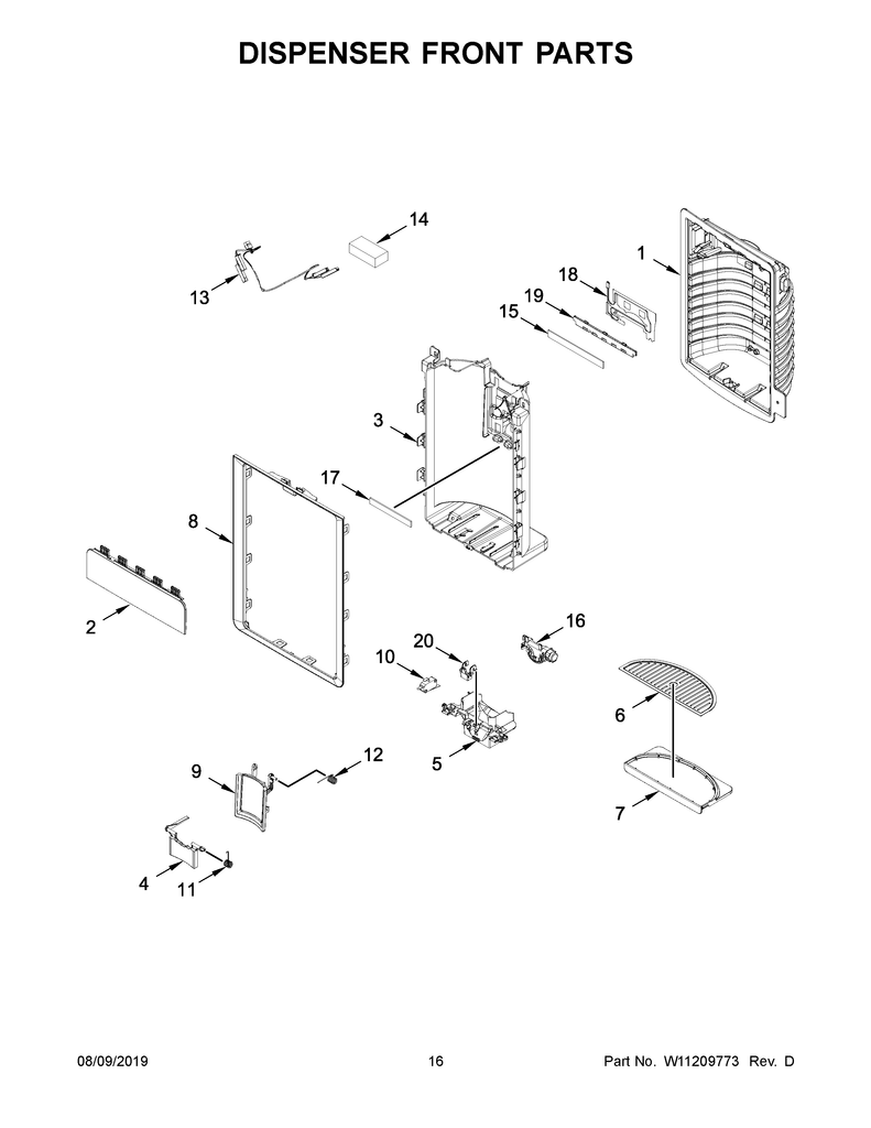 W11533213 Panel User Interface - XPart Supply