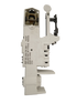 WP8183270 washer door lock assembly by XPart Supply white plastic latch and actuator replacement part for front load washers