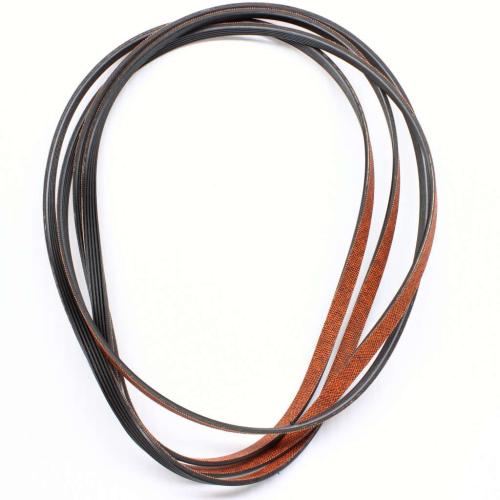 WPW10136934 dryer drum belt replacement ribbed multi belt set with orange fabric backing for dryer drums