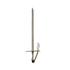 WPW10181986 oven temperature sensor stainless steel probe with mounting bracket and connector harness