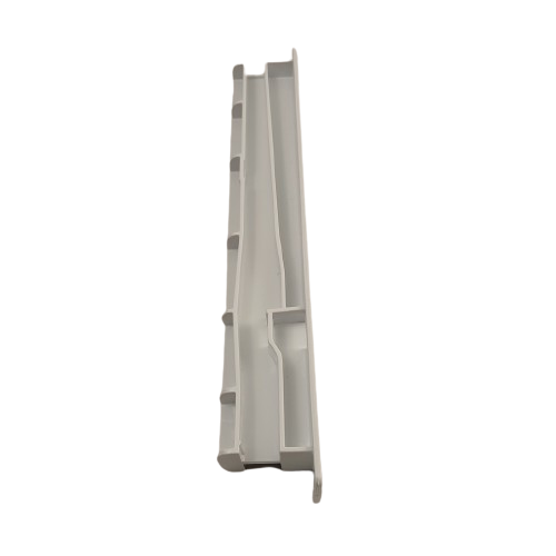 WPW10671238 refrigerator crisper drawer slide rail white plastic replacement rail for freezer crisper