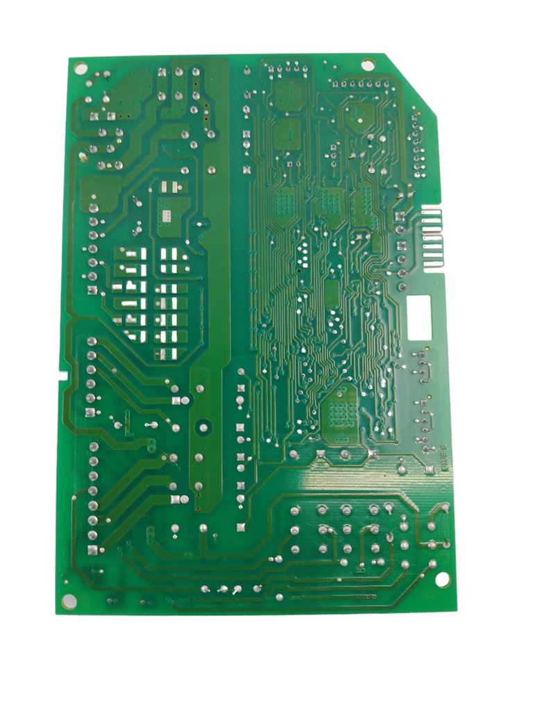 WPW10675033 refrigerator control board replacement green PCB with solder joints and edge connector by XPart Supply