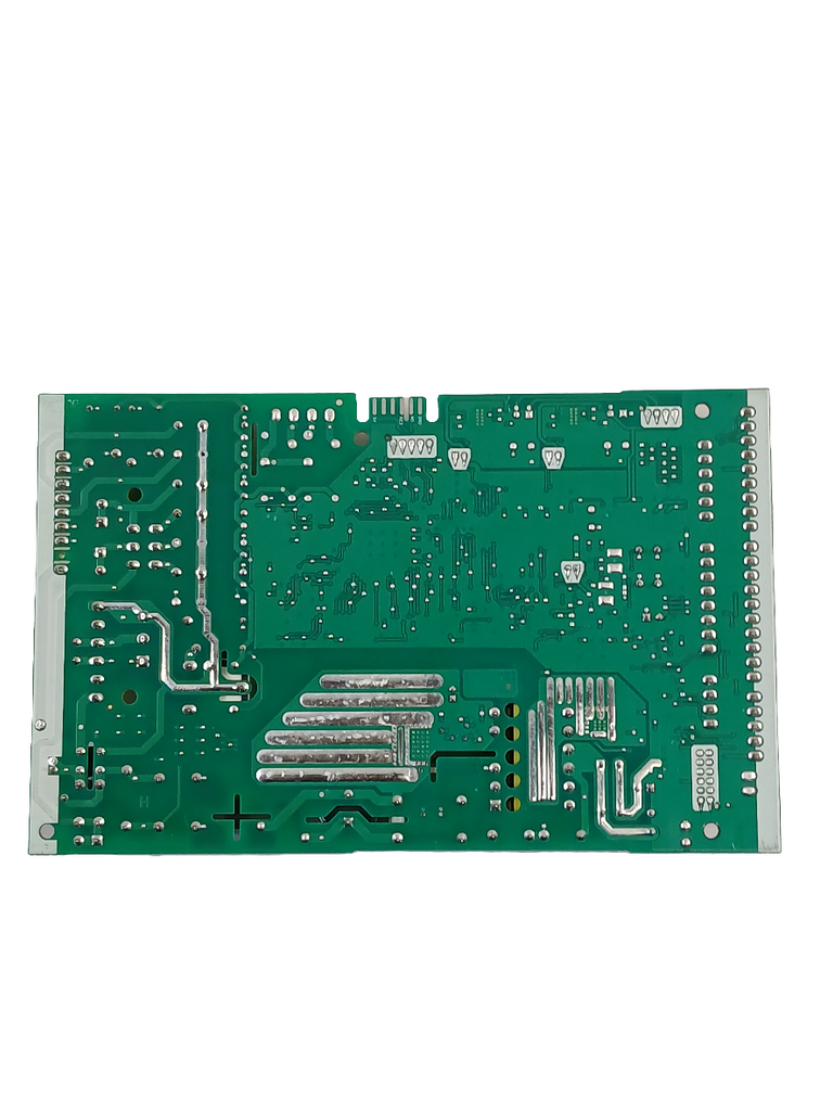 WR01F05358 refrigerator control board replacement green PCB back view for fridge repair XPart Supply