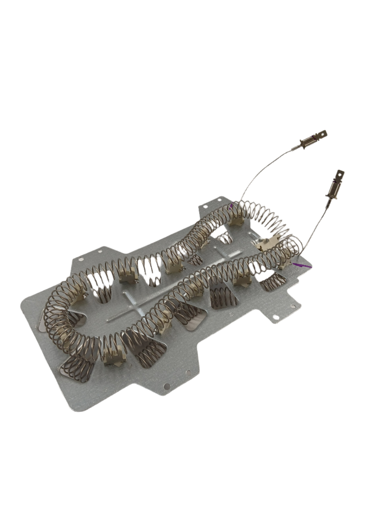 WP35001247 dryer heating element replacement with metal coil and mounting plate for dryer repair
