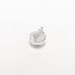 W10818230 Range Surface Burner Knob, Silver - XPart Supply