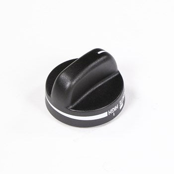 Range Surface Burner Control Knob, Black