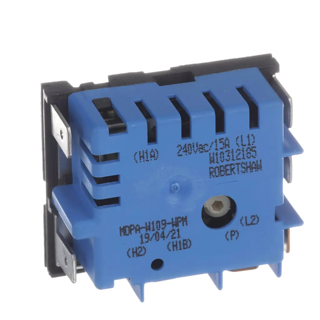 XPart Supply WPW10312185 range surface element switch replacement part in blue and black