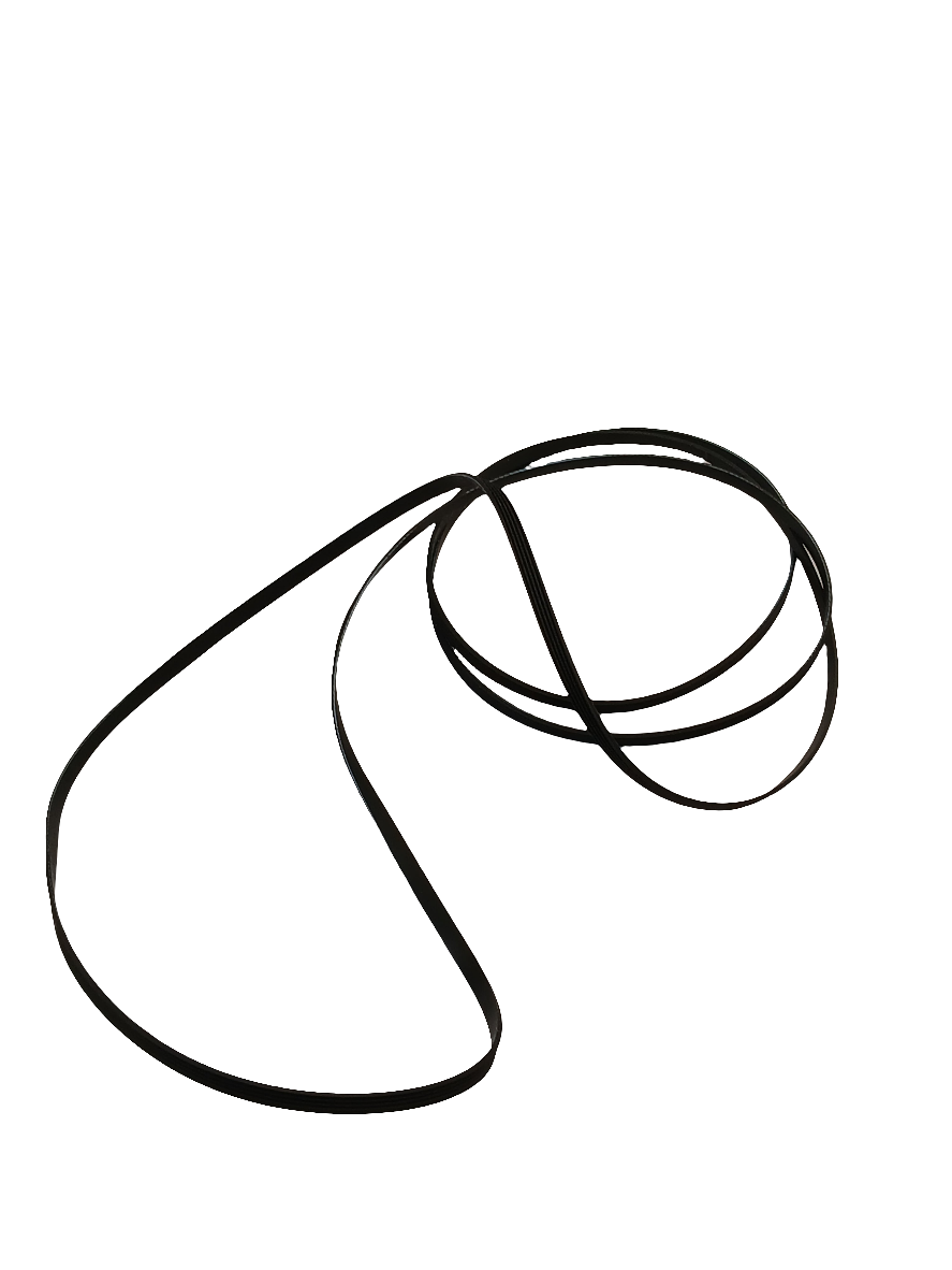WPY312959 dryer drive belt replacement by XPart Supply black flexible belt for dryers