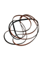 WPY312959 dryer drive belt replacement by XPart Supply showing multiple belts coiled on black background