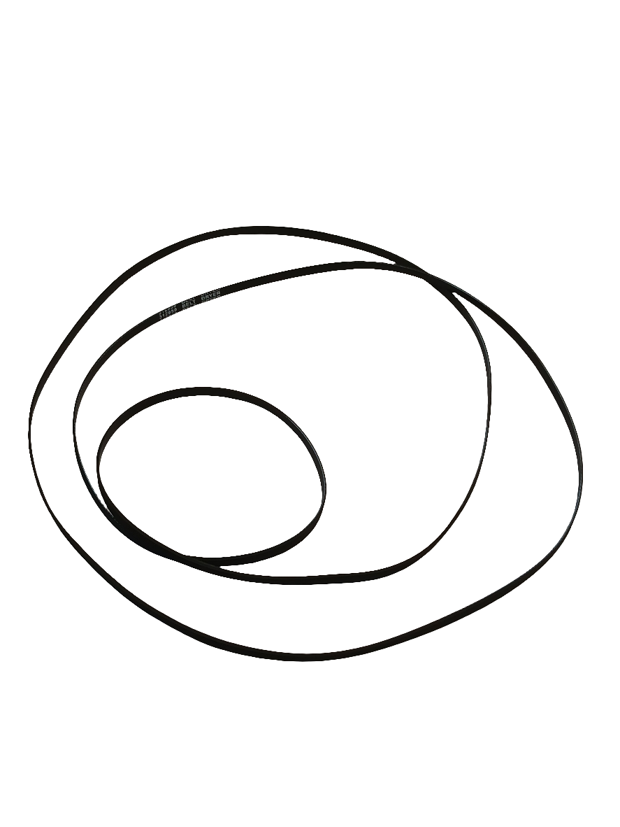 XPart Supply WPY312959 dryer drive belt replacement black rubber belt for dryer motor