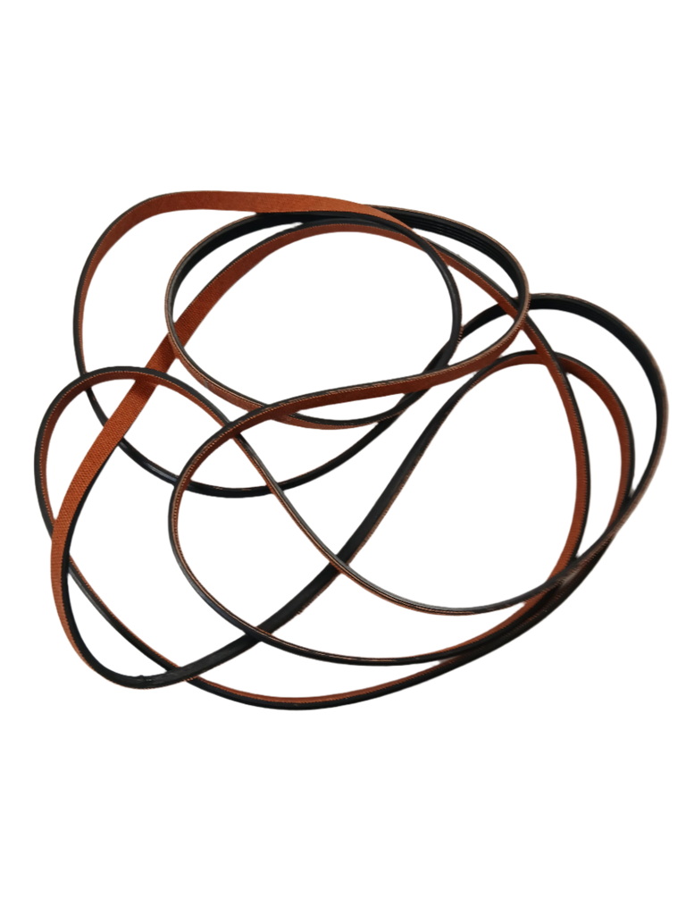 WPY312959 dryer drive belt replacement by XPart Supply showing multiple rubber belts for dryers