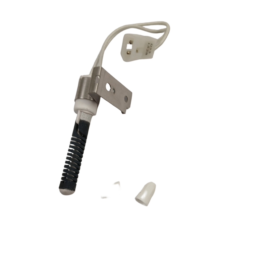 XPart Supply WW02F00740 gas dryer ignitor replacement with metal bracket and wire connector