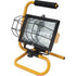 Portable Work Light, Halogen, 500 W, 8000 Lumens, Steel Housing