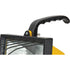 Twin-Head Work Light, Halogen, 500 W, 16000 Lumens, Steel Housing