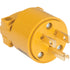 PVC Grounding Plug, Plastic, 15 A, 125 V