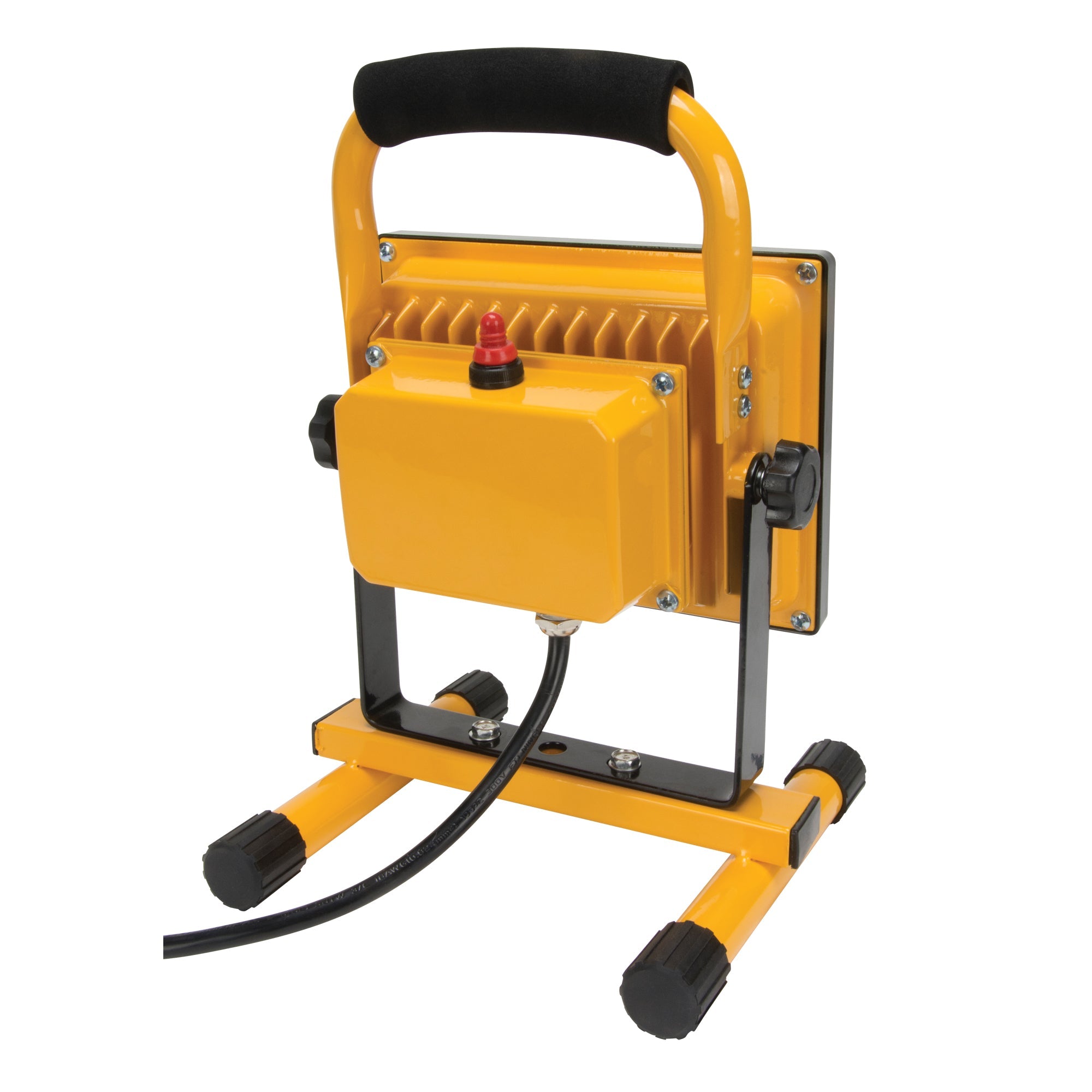 Portable Work Light, LED, 20 W, 2500 Lumens, Aluminum Housing