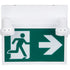 Running Man Sign with Security Lights, LED, Battery Operated/Hardwired, 12-1/10" L x 11" W, Pictogram