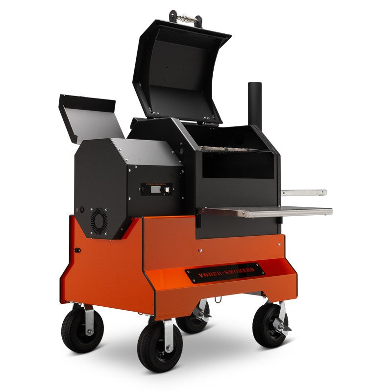 Yoder Smokers YS480s Orange Competition