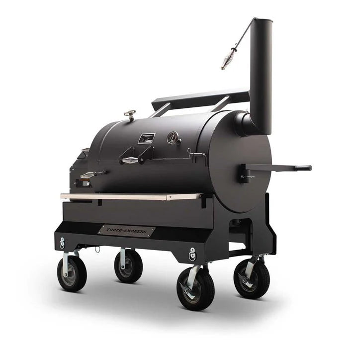 Yoder Smokers YS1500S Comp Cart Line Up