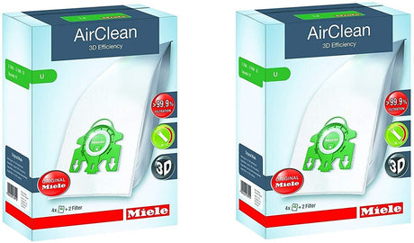 Miele Type U AirClean 3D Efficiency Dustbags Part 10123230 - Appliance Genie