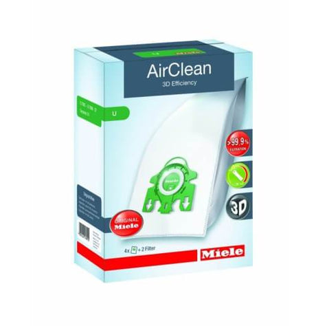 Miele Type U AirClean 3D Efficiency Dustbags Part 10123230 - Appliance Genie