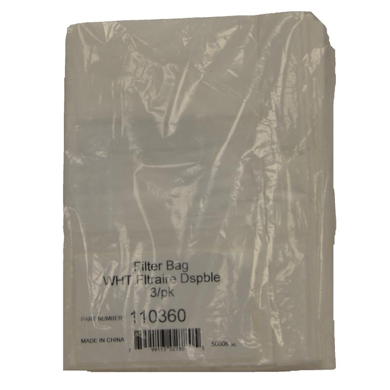 3Pk, Beam Bu165 Central Vac, Paper Bags, Part 110360 - XPart Supply