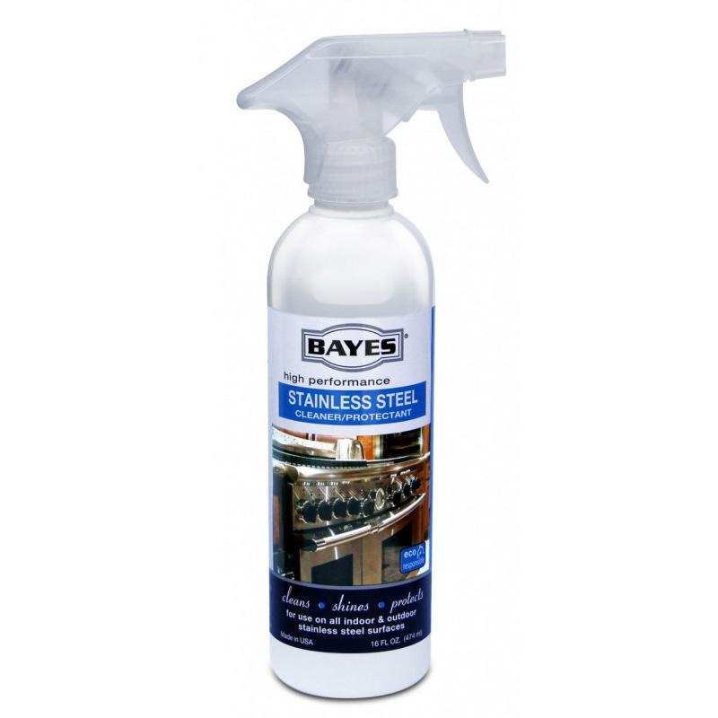 Bayes High-Performance Stainless Steel Cleaner & Protectant - NSF Certified - Cleans, Shines & Protects Indoor & Outdoor Stainless Steel Surfaces - 16 oz - XPart Supply