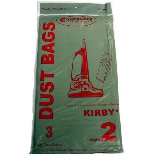3 pk Kirby Style 2 Vacuum Cleaner Bags Fits: Heritage I part 837SW - Appliance Genie