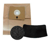 Bissell 3 bags, 2 Filters Kit for 4122 Zing Bagged Canister, Part 1480 - Appliance Genie