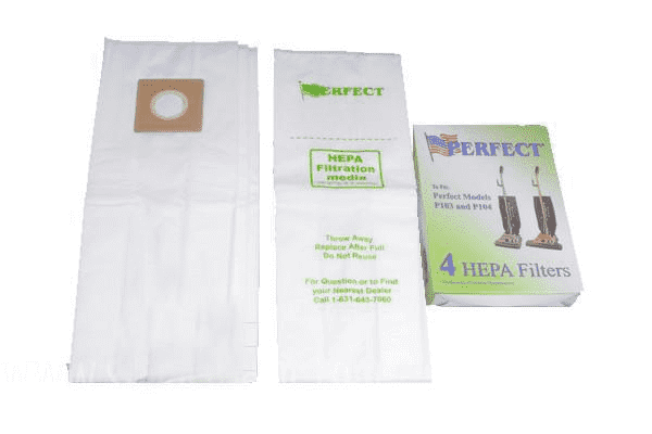Perfect, Titan Upright Vacuum Hepa Filter Bags 4 Pk, Part 17-2401-02 - Appliance Genie