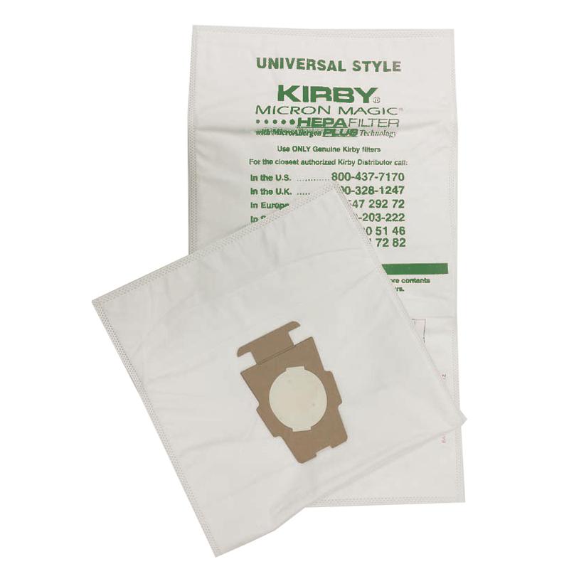 2pk Kirby Avalir and G10D HEPA Vacuum Bags Part 205814A - Appliance Genie