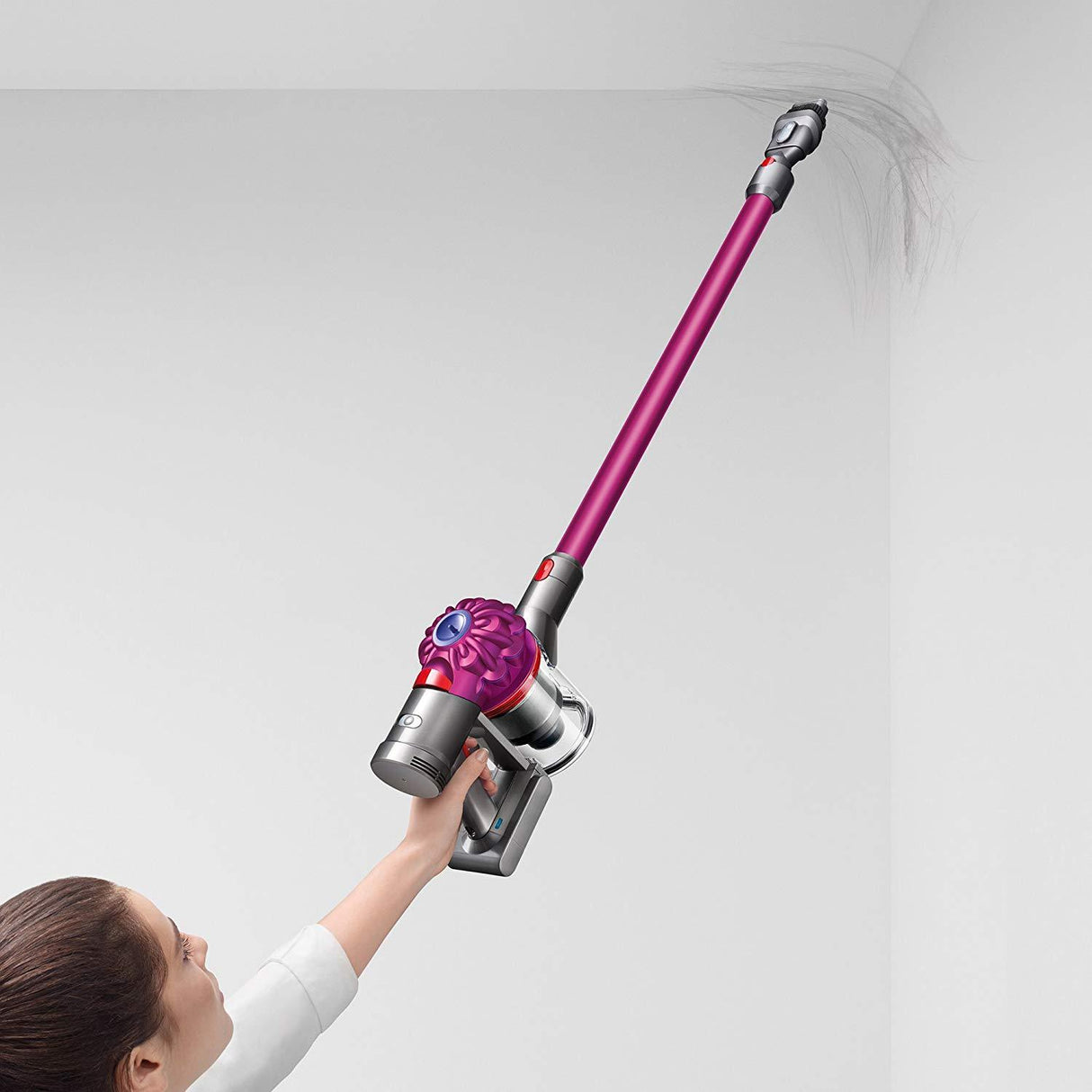 Dyson V7 Motorhead Cord Free Stick Vacuum, Fuchsia SKU 227591-01 - Appliance Genie