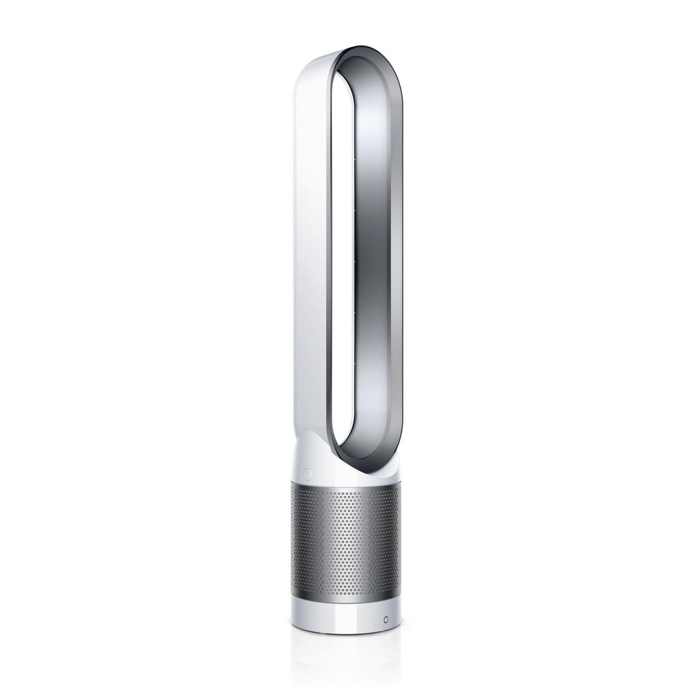 Dyson Fan, White/Silver Pure Cool Tower TP01 SKU 308247-01 - Appliance Genie