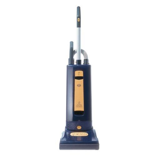 SEBO 9577AM Automatic X4 Upright Vacuum, Blue/Yellow - Corded - Appliance Genie