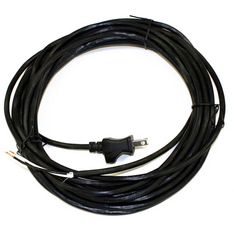 Cord-30' 17-2 Black Fit All With Grip, Male Plug Part 32-5422-91 - Appliance Genie