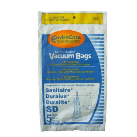 5 Pk Sanitaire / Eureka Upright Micro Filter Type SD Bags Part 327 - Appliance Genie