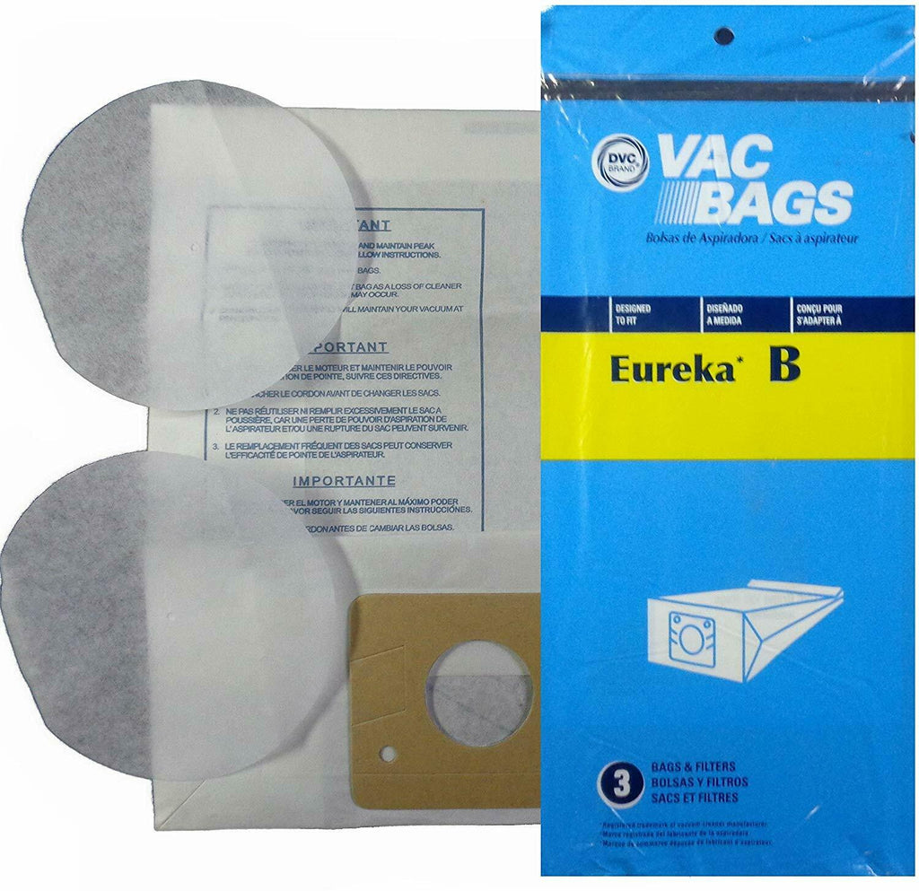 6 bags+6 filters EUREKA Style B&S Canister Vacuum Bags Part 106SW, 405167 - Appliance Genie