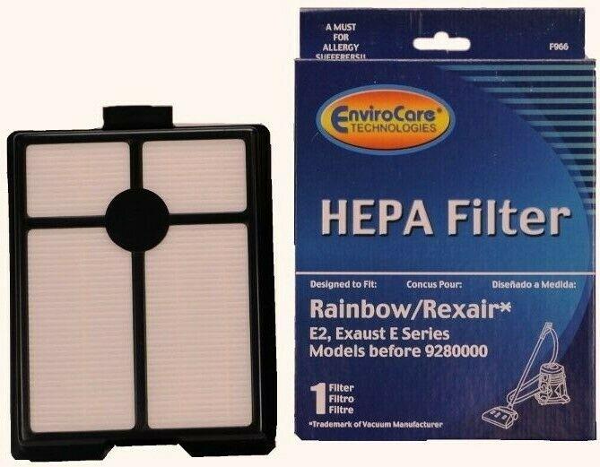 Rainbow/Rexair HEPA Filter,  E2 B4 BEFORE 9280000, R-7292 Part F966 - Appliance Genie