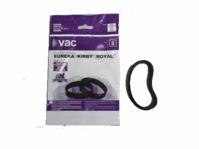 Hoover Kirby Royal Upright Eureka Canister PN Power Nozzle Vacuum Belts 2pk Part 40201089 - Appliance Genie