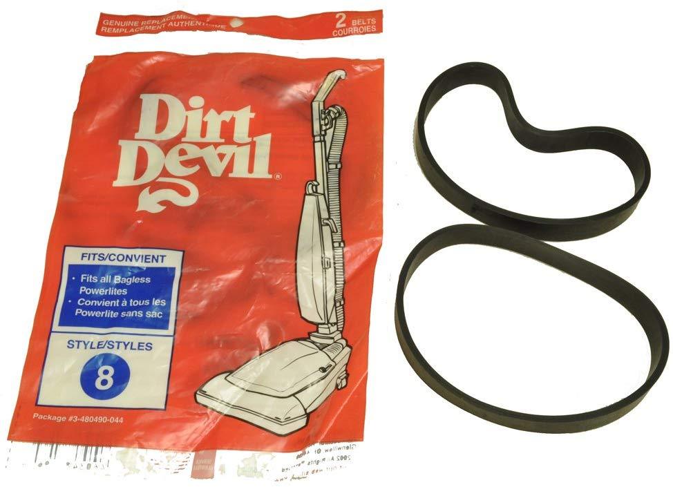 Dirt Devil Power-lite & Housemate Upright Style 8 Belts 2 Pk Part 3672260001 - XPart Supply