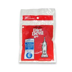 Dirt Devil Style 6 Vacuum Belt 2pk Part 3920026001 - XPart Supply