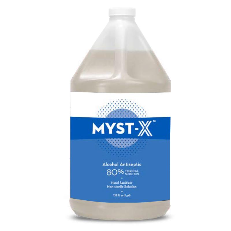Myst-X Hand Sanitizer, Sol 80% Alcohol, 1 Gal. Part 402990 - Appliance Genie
