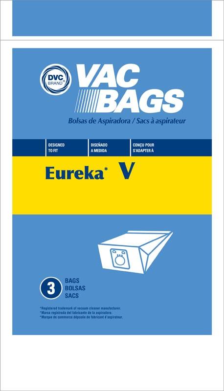 Eureka Type V Vacuum Paper Bags, Canister 3Pk Generic Part 409790 - Appliance Genie