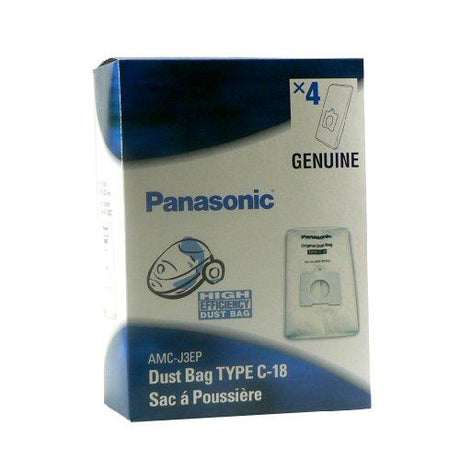 Panasonic Canister Replacement Bag(Type C-18)(4/U) for MC-CG885 Part AMC-J3EP - Appliance Genie